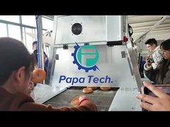 chocoladecoating van donuts