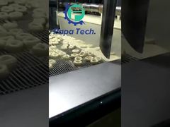 donut met chocoladecoating machine