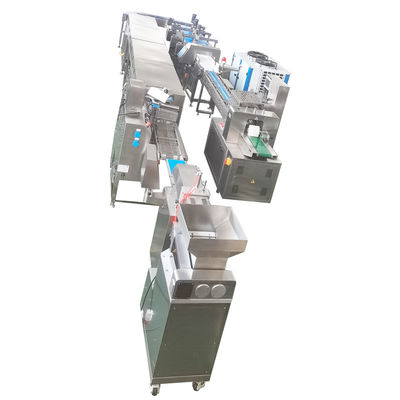 Goede prijs 3 rij proteïnebalkmachine, geautomatiseerde proteïnebalk extrudermachine 0,8kw online