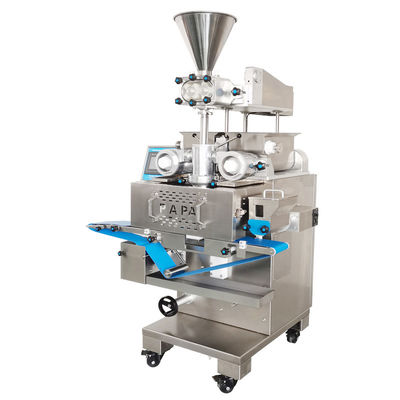 Goede prijs Twee-tone teardrop gevulde koekjes incrusterende machine 5000-6000 stuks/uur Capaciteit online