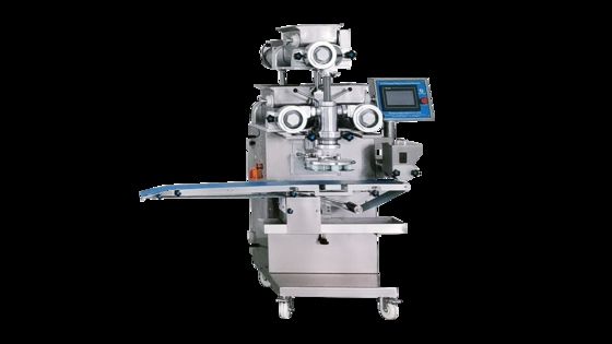 Goede prijs P188 220V Automatische inkrustingsmachine Twee-kleurige koekjes 40-120 stuks per minuut online