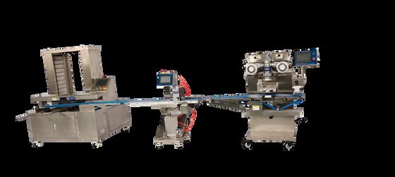 Goede prijs Automated Chicken Breast Dog Food Encrusting Line | Integrated with Cutter & Tray Arranger online