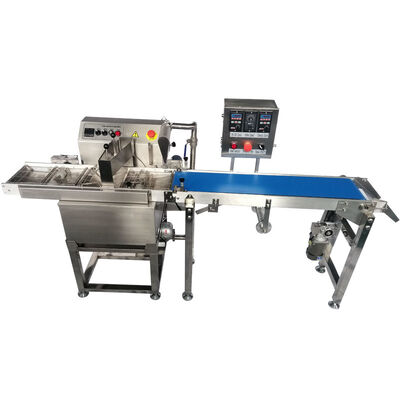Goede prijs Roestvrij staal 304 chocolade-verpakkingsmachine 220V online