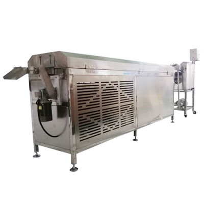 Goede prijs Energiebesparende 8KG Roestvrij Staal 304 Chocolade Overgieter Machine Koeltunnel online