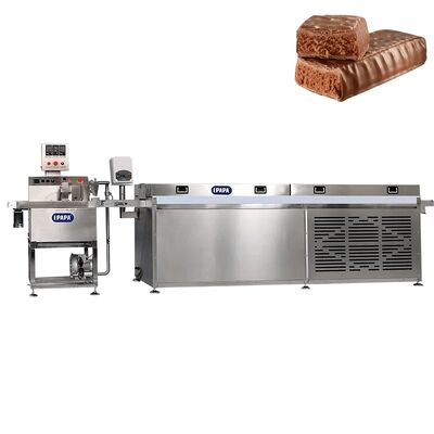 Goede prijs Volautomatische Food Grade RVS Chocolade Enrober Machine Hoog rendement online