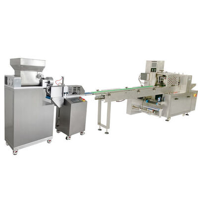 Goede prijs P307 Zoute Reep Productielijn 40-60 stuks per Minuut Hartige Eiwitreep Extruder Online